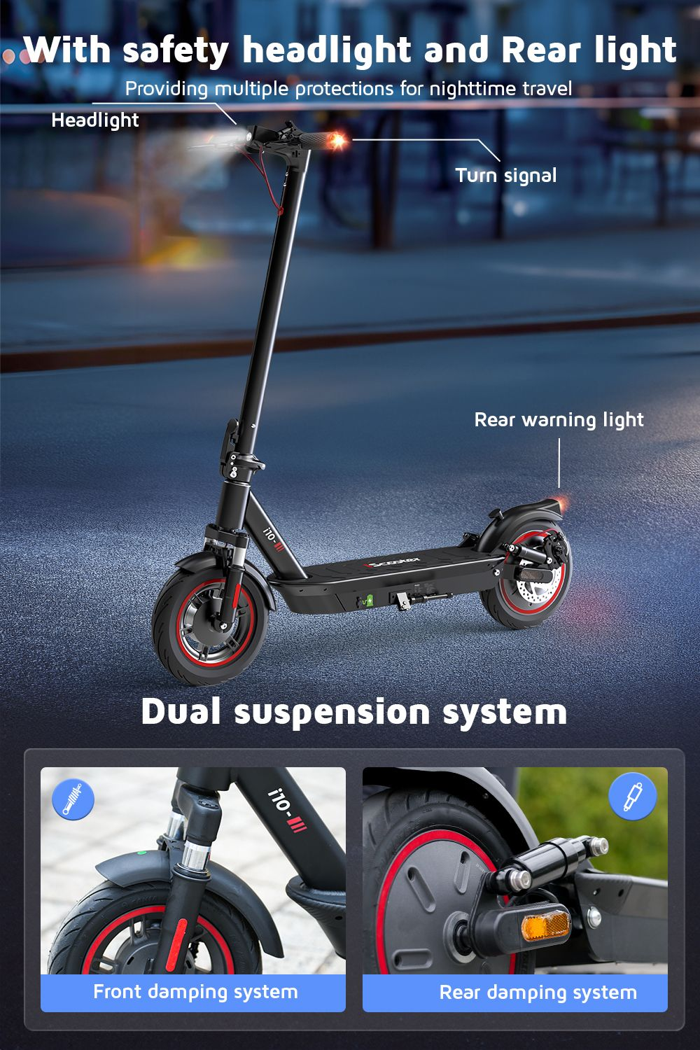 iScooter elektromos roller i10